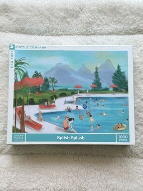 New York Puzzle Company Splish Splash 1000 Piece Puzzle